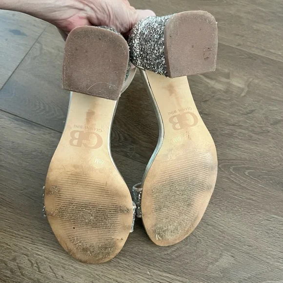 GB Girls glitter heels - Picture 4 of 5